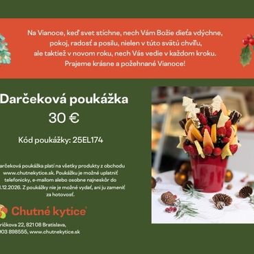 Vianočná darčeková poukážka